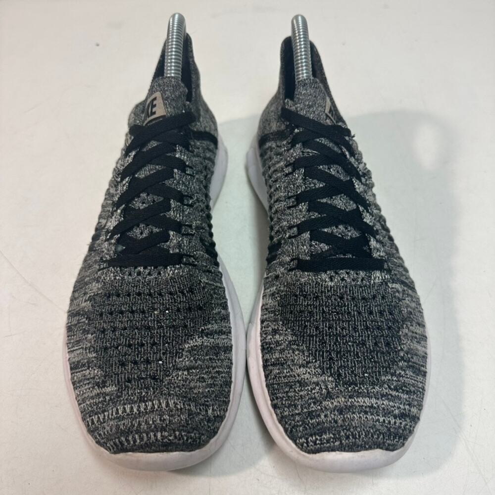 GUC Nike Wmns Free RN Flyknit White / Black Oreo Women's Running Shoe Sneaker 9 - Picture 3 of 10